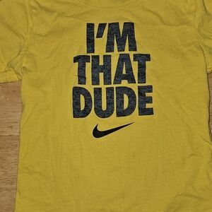 Nike Bold Yellow Kids Shirt